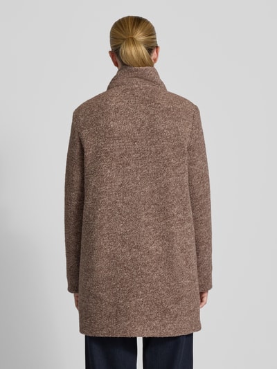Fuchs Schmitt Mantel mit Stehkragen Taupe 5