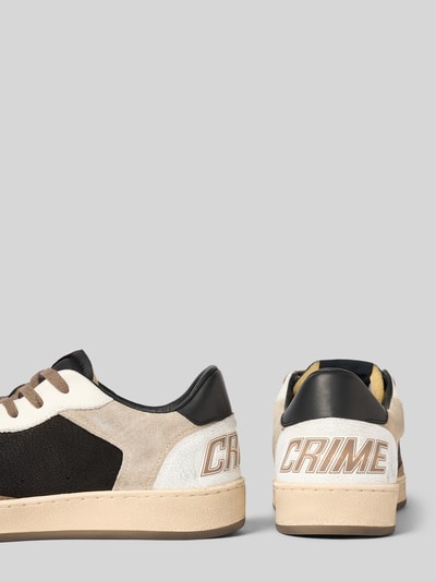 Crime London Sneaker aus Leder mit Schnürung Modell 'CHELSEA' Black 2