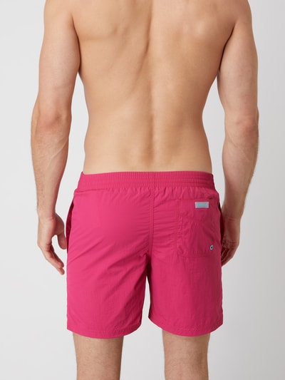 Guess Badehose mit Eingrifftaschen Pink 4