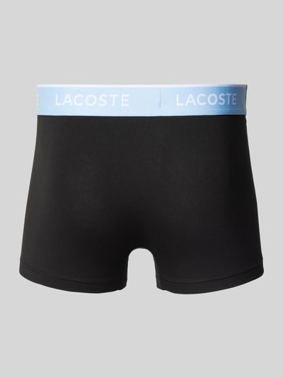 Lacoste Boxershort met elastische band in een set van 3 stuks Zwart - 3