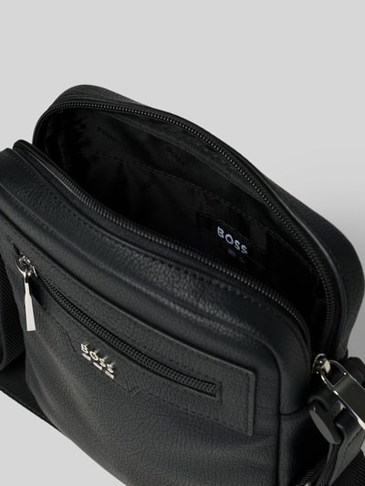BOSS Umhängetasche mit Label-Applikation Modell 'Lewis' Black 5
