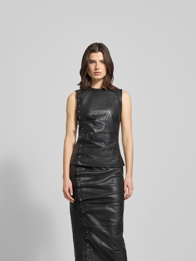ROTATE Tanktop mit Druckknopfleiste Black 4