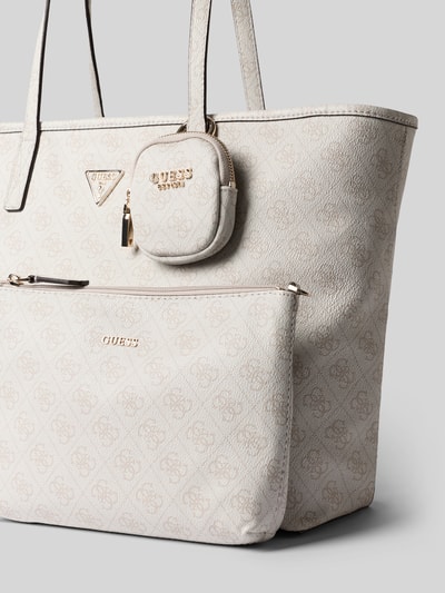 GUESS Shopper mit Logo-Muster Modell 'ECO POWER PLAY II' Weiss 3