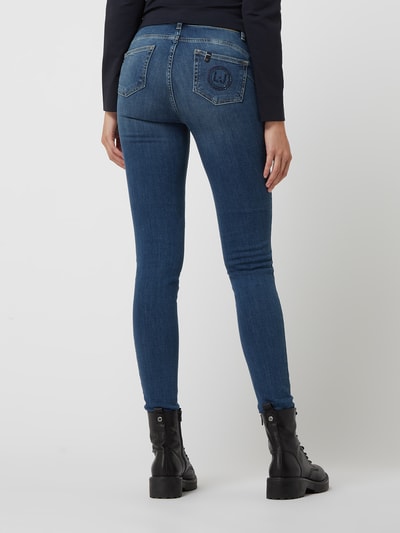 Liu Jo White High Waist Jeans mit Stretch-Anteil  Jeansblau 5