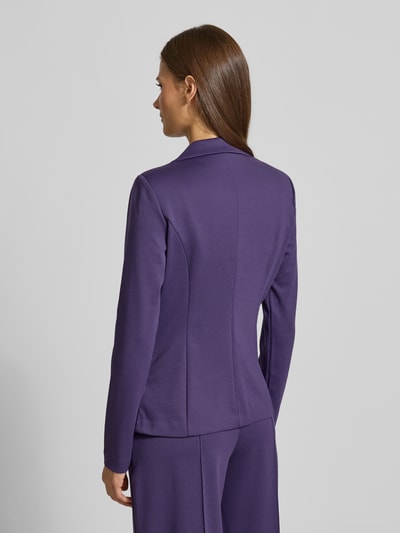 ICHI Żakiet z kołnierzem z połami i kieszeniami z wypustką model ‘KATE’ Fioletowy 5