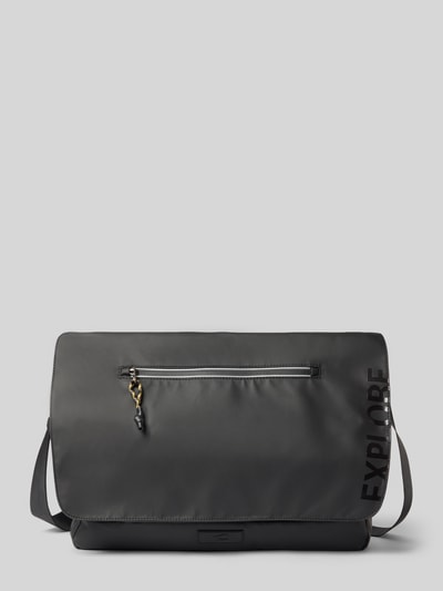 camel active Weekender mit Statement-Print Modell 'EXPLORE MESSENGER' Black 1