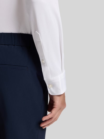 BOSS Slim Fit Businesshemd mit Kentkragen Weiss 6