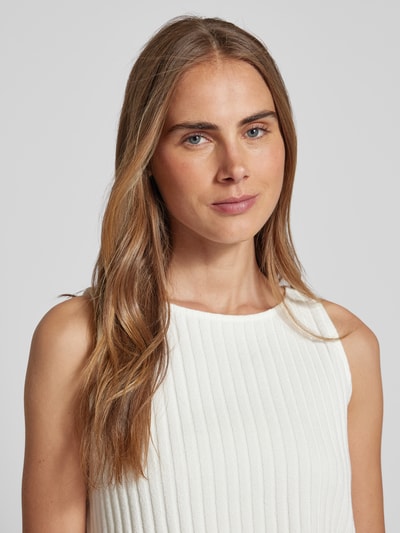 OPUS Top mit Feinripp Modell 'IPOMA' Offwhite 3