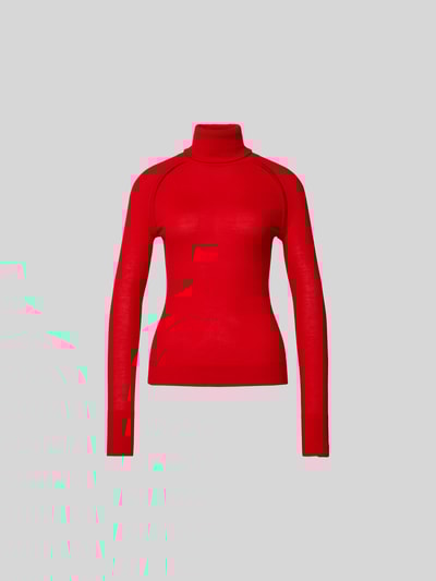 Victoria Beckham Longsleeve mit Rollkragen Rot 2