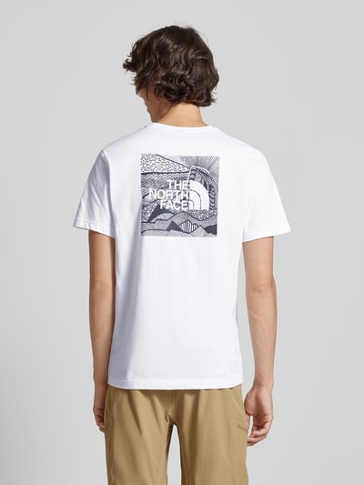 The North Face T-shirt met labelprint, model 'REDBOX CELEBRATION' Wit - 5