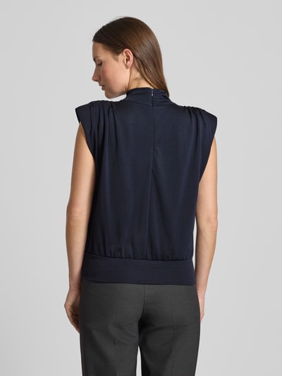 Windsor Top mit Stehkragen Marine 5