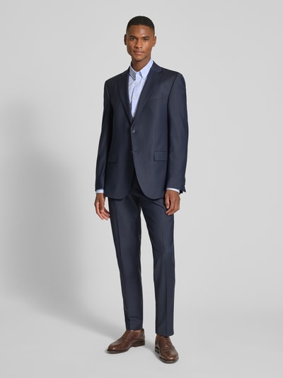 Jake*s Slim fit zakelijk overhemd met knoopsluiting Lichtblauw - 1