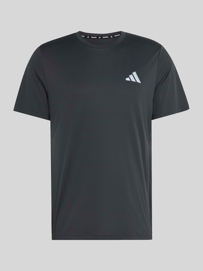 adidas Training Regular Fit Sport-T-Shirt mit Logo-Print Anthrazit 1