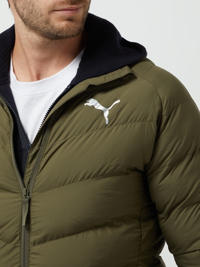 PUMA PERFORMANCE Steppjacke mit Logo - wasserabweisend  Oliv 3