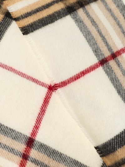 Christian Berg Men Schal mit Ausfransungen Offwhite 2