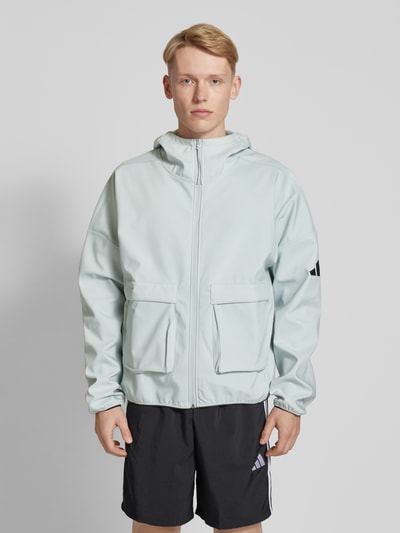 ADIDAS SPORTSWEAR Jacke mit aufgesetzten Taschen Mittelgrau 4