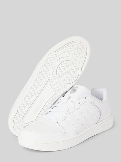 K-SWISS Leren sneakers met logoprint, model 'Court Palisades' Wit - 4