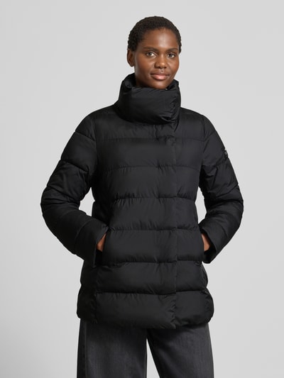 ECOALF Kurtka pikowana ze stójką model ‘MOORE’ Czarny 4