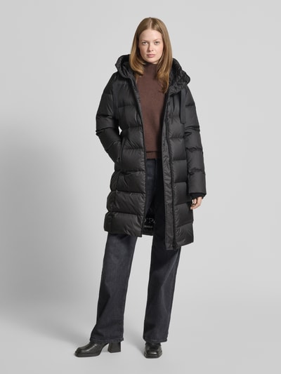 Marc O'Polo Regular Fit Daunenmantel mit Daunen-Feder-Füllung Black 1