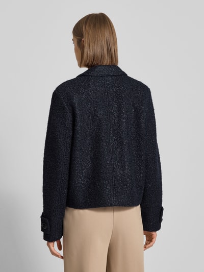 Only Kurtka o kroju regular fit z futerkiem model ‘VALERIA’ Granatowy 5