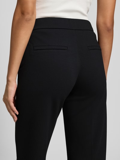 Angels Stoffen broek met elastische band, model 'LIZ' Zwart - 3