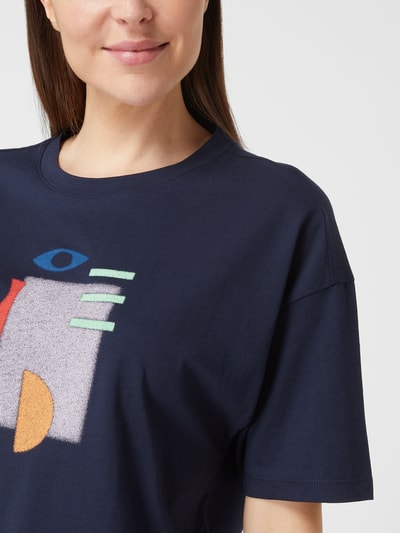 Esprit T-Shirt mit Print  Marineblau 3