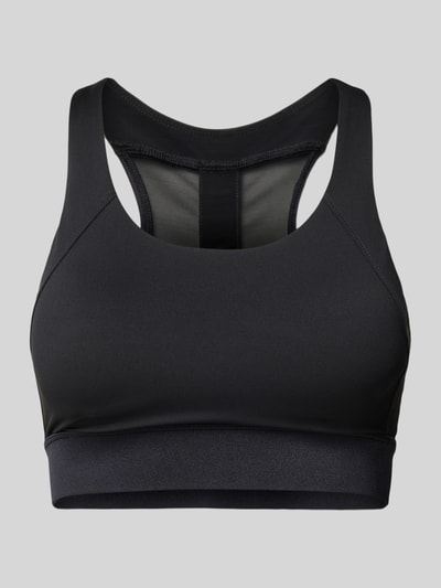 Stronger Sportbeha met racerback, model 'Bounce' Zwart - 1