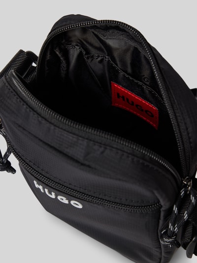 HUGO Umhängetasche mit Logo-Detail BLACK 5