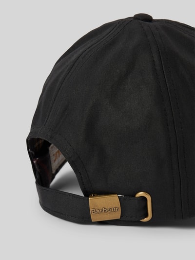 Barbour Basecap mit Label-Stitching Modell 'BEAULY' Black 3