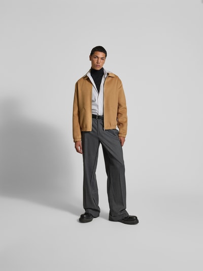 Filippa K Hemdjacke mit Reißverschluss Beige 1