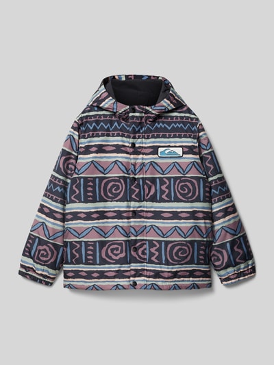 Quiksilver Jacke mit Label-Patch Modell 'CRAZY SKY' Graphit 1