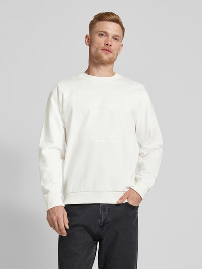 JOOP! Collection Sweatshirt mit Motiv-Print und Rundhalsausschnitt Offwhite 4