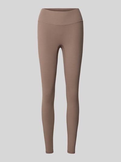 Fabletics Slim Fit Leggins mit Logo-Detail Modell 'PURELUXE' Taupe 1