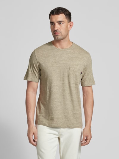 Jack & Jones Premium T-Shirt mit Motiv-Print Taupe 4