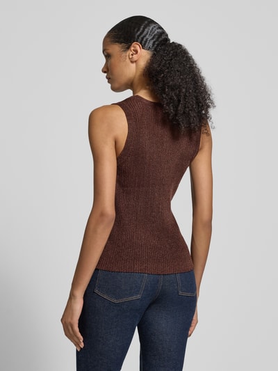 MOS MOSH Tanktop mit Rundhalsausschnitt Modell 'Relena' Beige 5