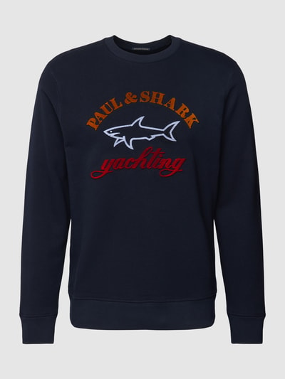 Paul & Shark Sweatshirt mit Label-Detail Marine 2