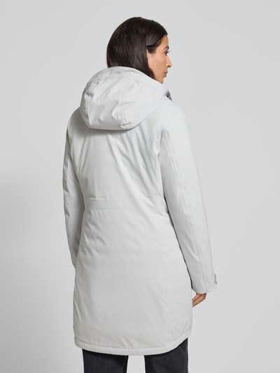 camel active Parka z kapturem i wpuszczanymi kieszeniami Złamany biały 5
