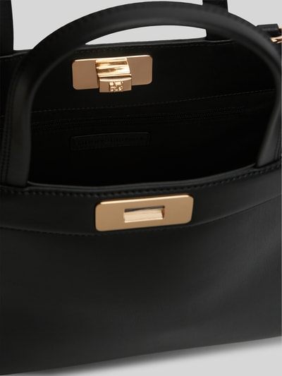 Tommy Hilfiger Henkeltasche mit abnehmbaren Schulterriemen Black 5