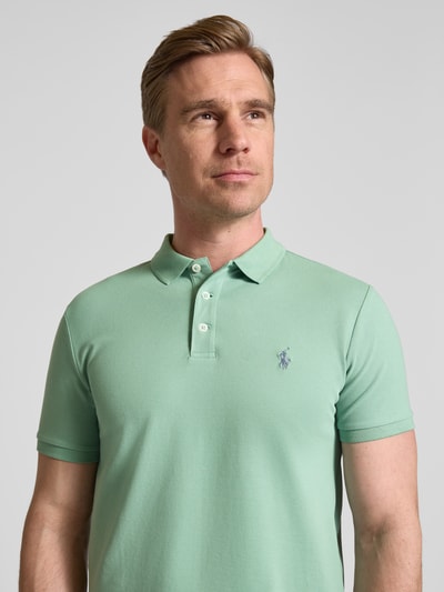 Polo Ralph Lauren Poloshirt mit Label-Stitching Mint 3