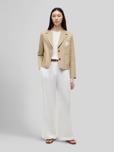 Tommy Hilfiger kurtka krótka o kroju regular fit z czystej bawełny Camel 1