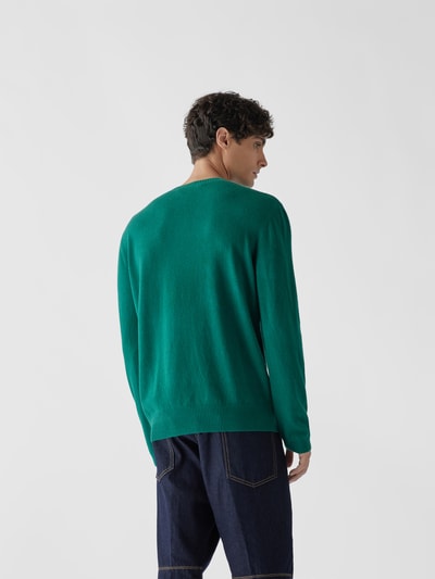 Marni Pullover mit Rundhalsausschnitt Dunkelgrün 5