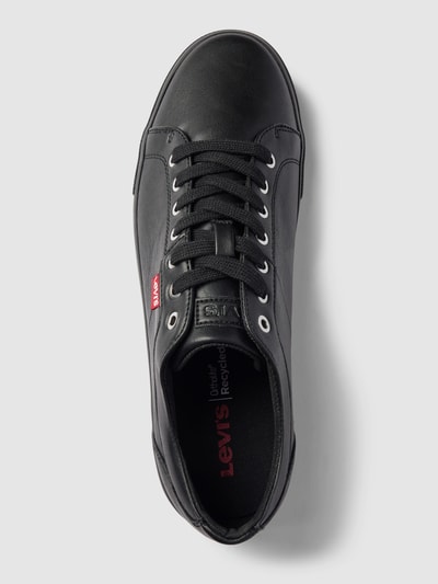 Levi’s® Acc. Sneakers met labeldetails, model 'WOODWARD' Zwart - 3