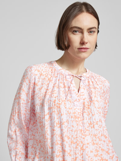 OPUS Blouse met all-over motief, model 'Faisy' Lila - 3