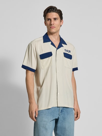 DEUS EX MACHINA Freizeithemd aus Viskose mit Brusttaschen Modell 'Diablo' Offwhite 4