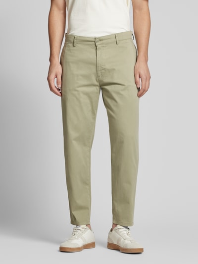 Casual Friday Stoffhose mit französischen Eingrifftaschen Modell 'PEPE' Khaki 4