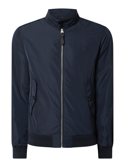 Marc O'Polo Blouson met geborduurd logo  Marineblauw - 2