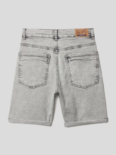 Blue Effect Jeansshorts im Used-Look Mittelgrau meliert 3