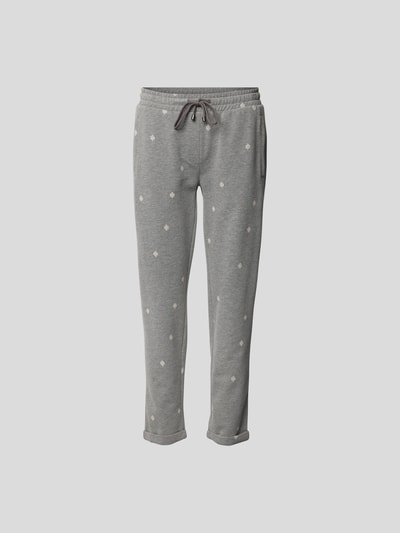 Juvia Sweatpants in melierter Optik Mittelgrau 2