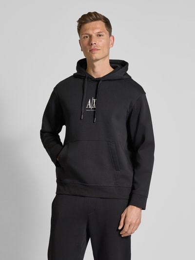 ARMANI EXCHANGE Hoodie mit Kapuze Black 4