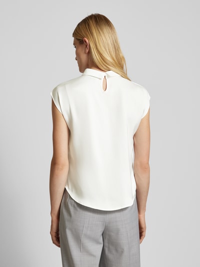 Neo Noir Blousetop met ronde hals, model 'Fleur' Offwhite - 5